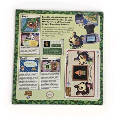 Gamecube Animal Crossing E-Reader Card - NES Link Design Card 
