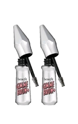 2 x Benefit Gimme Brow+ Volumizing Fiber Gel Gimme Brow+ 1.5G each choose shade