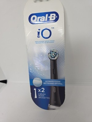 Oral-B iO Ultimate Clean  Replacement Brush Heads 2 Brush Heads. C 