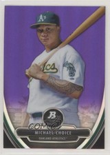 2013 Bowman Platinum Retail Chrome Purple Refractor Michael Choice #BPCP71 0o6v