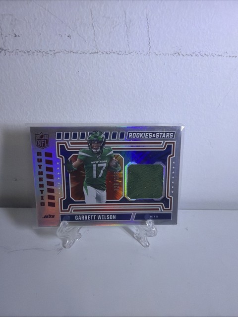 2024 Panini Rookies & Stars - Garrett Wilson Patch #NA-GWN Longevity /399