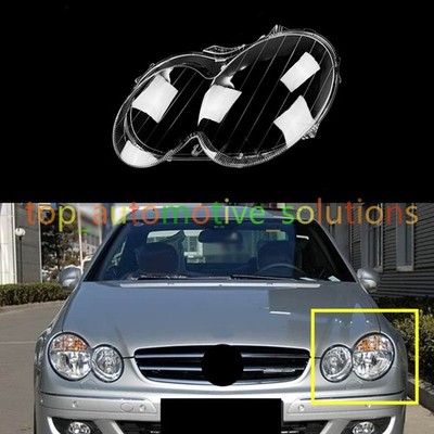 For Mercedse-Bens CLK 2004-2006 Left Side Headlight Lens Clear Shell 