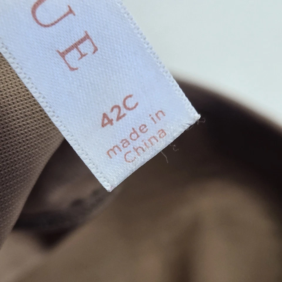 Cacique Women Bra 42C Brown Lightly Lined Balconette Underwired - Image 4 of 4