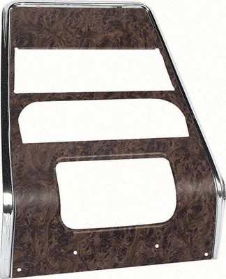 Center Dash Panel Burlwood For models without A/C AMD Fits Firebird K-K214