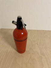 Alte Sodaflasche Vintage Rot Siphonflasche