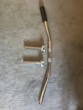 Harley 1  Chrome Drag Bars With 5  Risers No ...
