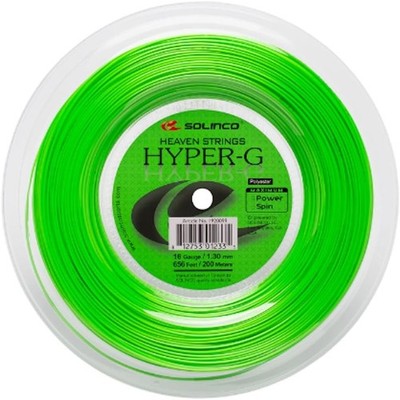 Solinco Hyper-G 200M Green Tennissaitenrolle 200m monofil grün