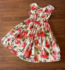 Dolce & Gabbana Dress Floral Pattern Size M Slightly Worn Condition