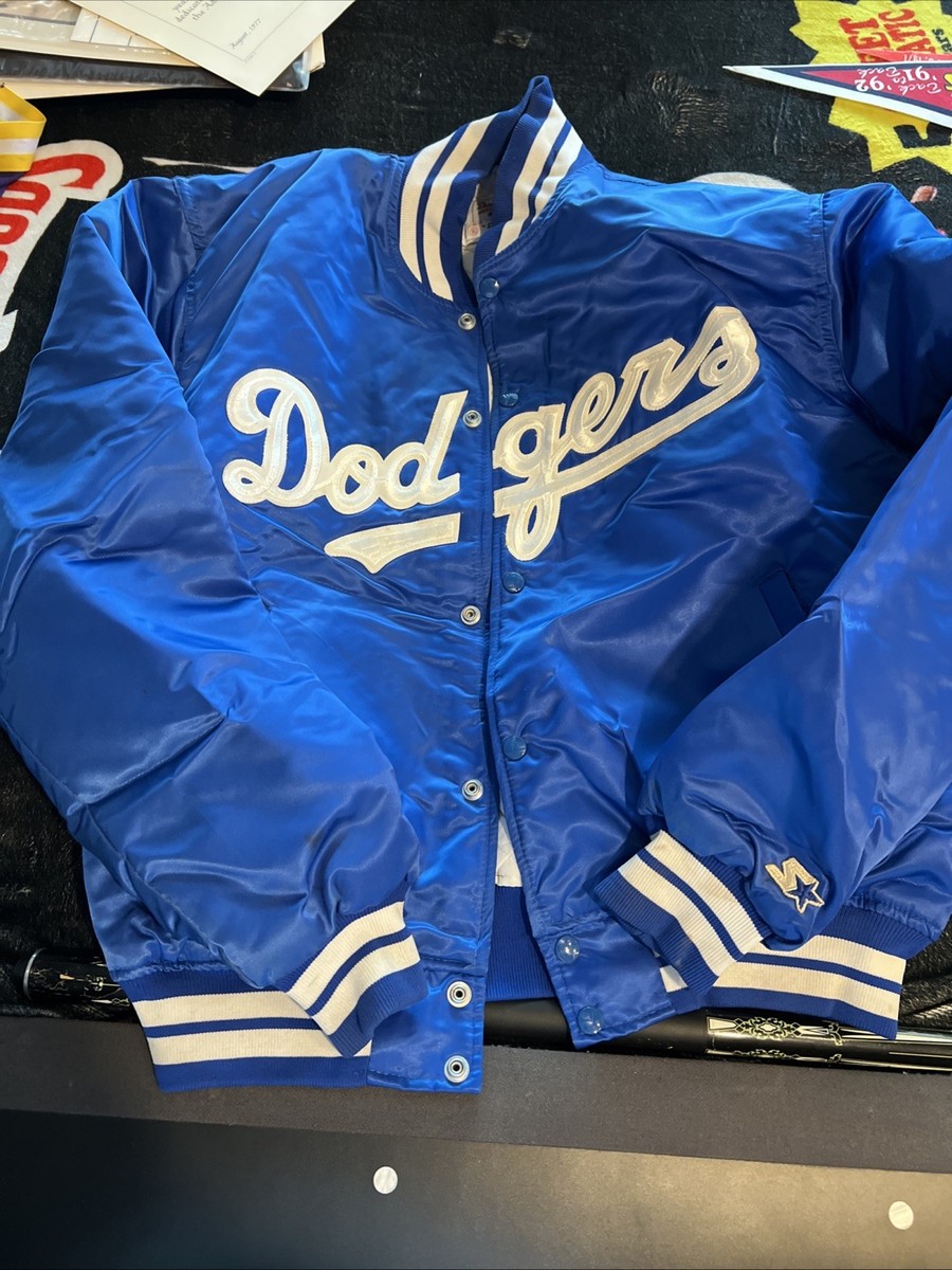 Dodgers Starter ジャケット Lサイズ Los Angeles Dodgers Starter Jacket Vintage 80s Satin MLB