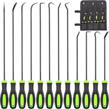 12PCS Hook and Pick Tool Set, Long & Mini Precision Puller Remover Tool Kit for