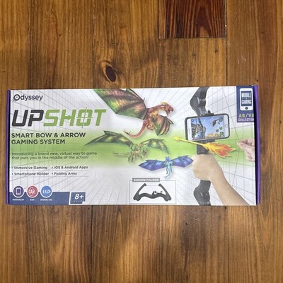 Odyssey Upshot Smart Bow Arrow Gaming System AR VR Smartphone Archery Game