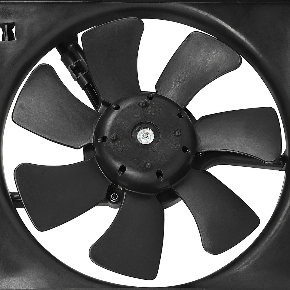 Radiator Condenser Cooling Fan Assembly For 1993-1997 Nissan Altima Foto 4 de 4