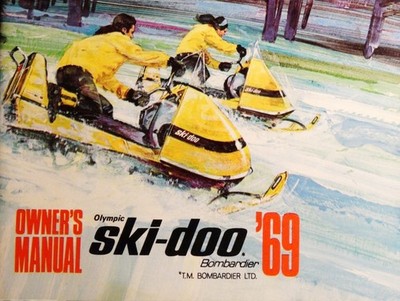 ski doo 69  Metal  Sign 9'' x 12'' or 12'' x 16''