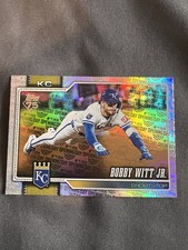 2026 Topps Series 1 Bobby Witt Jr Opening Day Parallel SP Royals