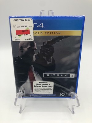 Hitman 2 Gold Edition PS4 (Sony PlayStation 4, 2018) Sealed Brand New
