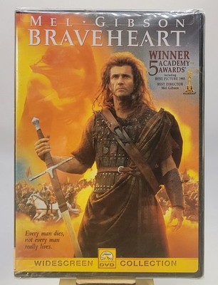 Braveheart (New, Sealed DVD, 2000, Sensormatic - Widescreen)