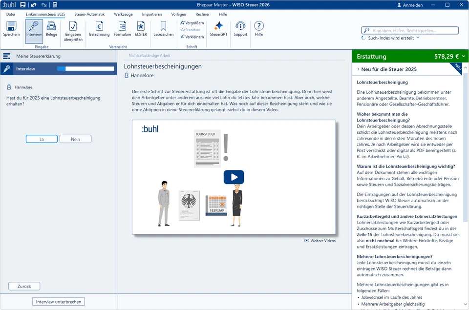 Download-Version WISO Steuer 2026 für die Steuererklärung 2025 - Bild 3 von 4