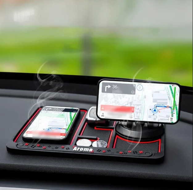 🚗4-in-1 Off-Non-Slip Phone Pad for Car