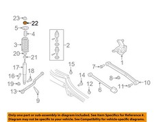 CHRYSLER OEM 07-18 Wrangler JK Suspension Components-Shock Retainer 52060429AC