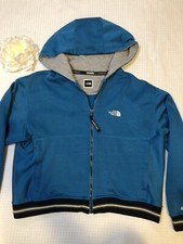 The North Face - Women s - Hoodie - Size XS Teal Blue - Full Zip Pockets -FLAW-