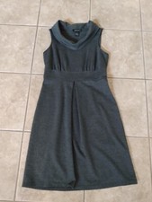 Spense Women Midi Dress Sz 4 Polyester mock Neck SleevelessBeautiful season