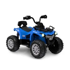 12V Kids Ride On ATV 4-Wheeler Children Driving Car W/ MP3 & Headlight Battery