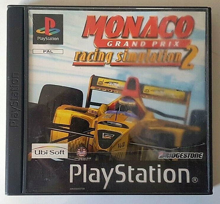 Monaco Grand Prix Racing Simulation 2 - Playstation 1 (PS1