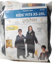 Harry Potter House Robe Hogwarts Robe By Disguise One Size Kids Fit XS - 2XL