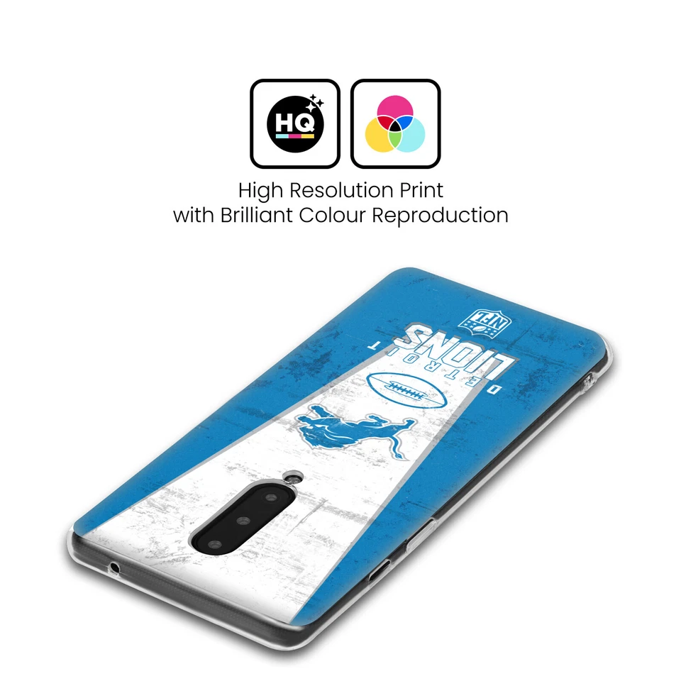 FUNDA OFICIAL DE GEL SUAVE ARTE LOGOTIPO DE LOS LEONES DETROIT DE LA NFL PARA TELÉFONOS GOOGLE ONEPLUS Foto 2 de 4