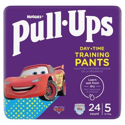 Huggies Pull-Ups Day Time Boy Trainingshose 12-17kg Größe 5 Mega Pack 24 Windeln