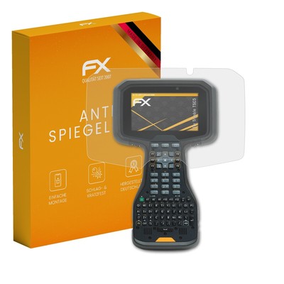 atFoliX 2x Displayfolie für Trimble TSC5 Schutzfolie matt&stoßfest Folie
