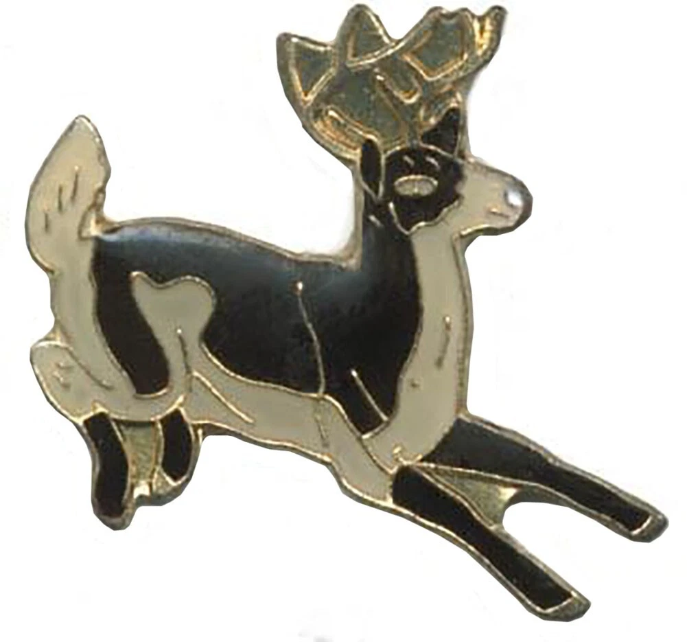 Pack of 12 Deer Bike Motorcycle Hat Cap Lapel Pin HP57