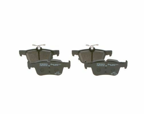 Bremsbelagsatz, Scheibenbremse Hinten FüR Ford Ford USA Bosch 0986494839-image