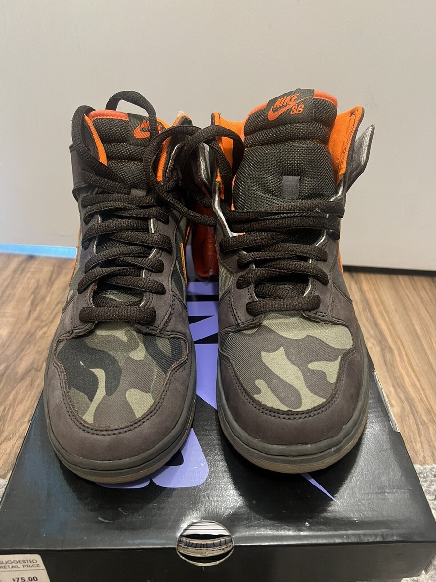 Nike SB Dunk High Brian Anderson Camo 2005 Brand New! Mens