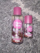 Vs pink 2pc Fresh Clean Glow New 1 Full Size 1 Travel Size