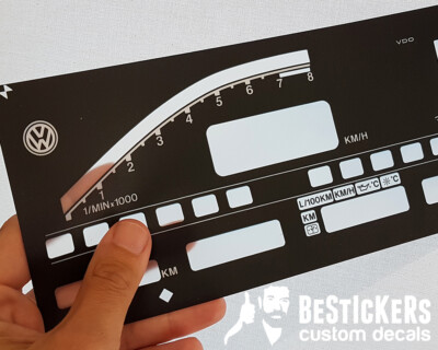 COMPLETE FACELIFT Digital Tachometer 8000 U/Min 16V G60 Für Golf Rallye