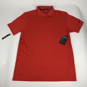 nike golf polo red
