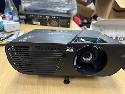 AS/IS ViewSonic PJD5555W DLP Projector - Black #4444 z43/5 Tested It