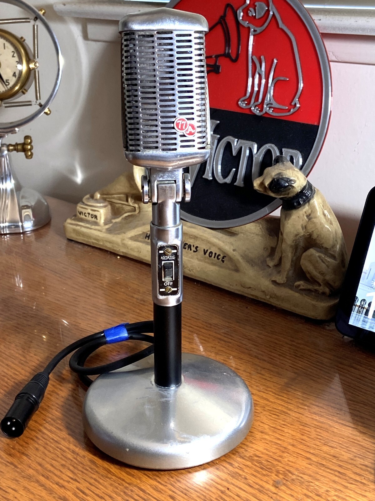 割引発見 ヴィンテージ マイクAstatic MODEL D104 わせるので 77L