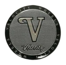 #Velocity Gloss Black Snap In Wheel Center Cap CC016-1P