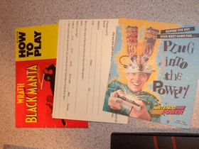 Wrath Of The Black Manta - Nintendo NES - Complete In Box CIB - tested