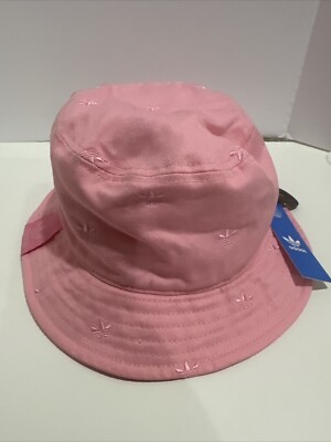 Adidas Original Trefoil Pink Bucket Hat One Size UK