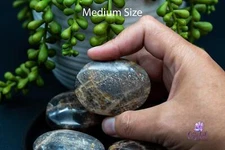 Rainbow Lattice Black Sunstone