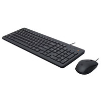 Hp 125 Usb Tastatur - Maus - Set - Kabelgebunden - Qwertz - Schwarz