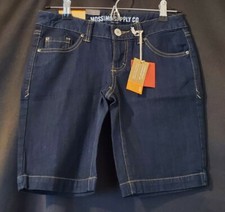 Mossimo Supply Co.- NWT Junior's Dark Wash Denim Shorts- Size 3