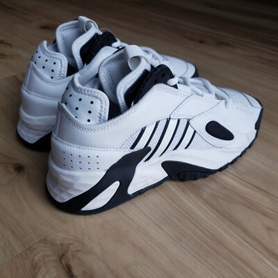 Adidas Streetball Basketball Shoes White & Black Sneakers  display picture 3