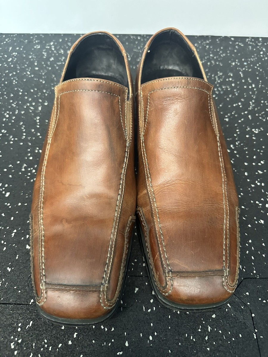 Gordon Rush Men\'s Brown Leather Loafers s-l400.jpg main image 4