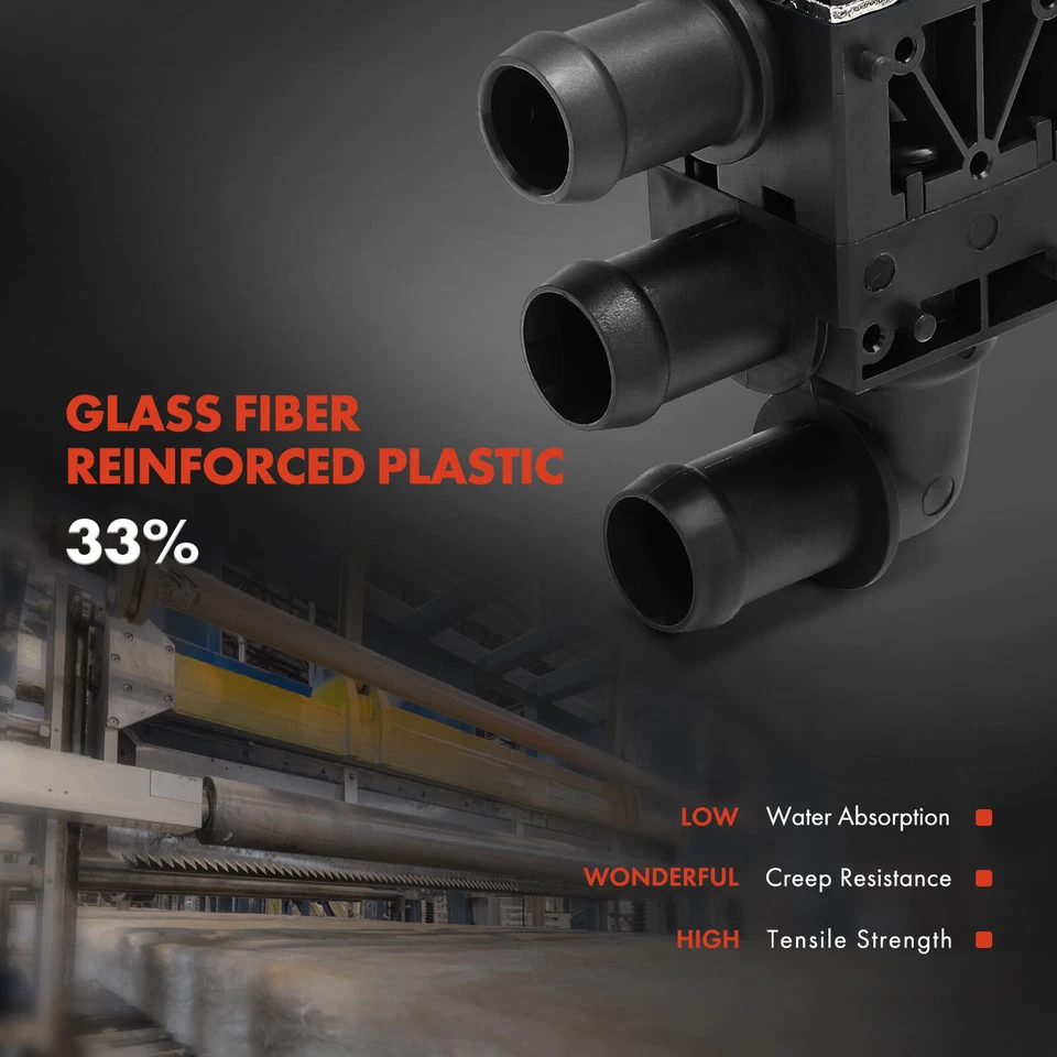 Coolant Control Valve for BMW 2 3 5 6 7 8 Series F45 F30 F80 F07 F06 G11 G12 X3 - Image 3 of 4