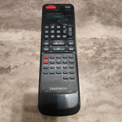 DAEWOO 97P1803700D DIGITAL TRACKING ALL-FUNCTION TV/VCR Remote Control DVR3034N