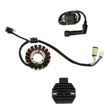 LABLT Stator +Ignition Coil &Regulator Rectifier For 2001-2005 Yamaha Raptor 660